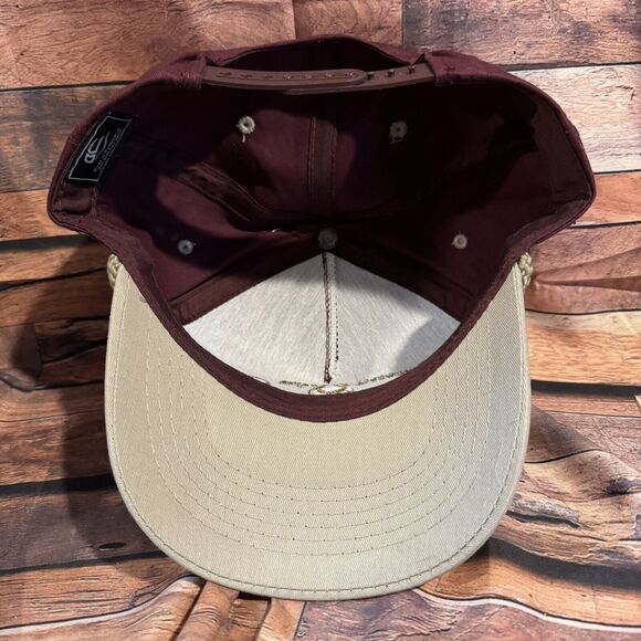 Owens Co-Op Gin Hat Cap SnapBack Adjustable Cotton Boll Logo Rope Agriculture - Picture 6 of 8